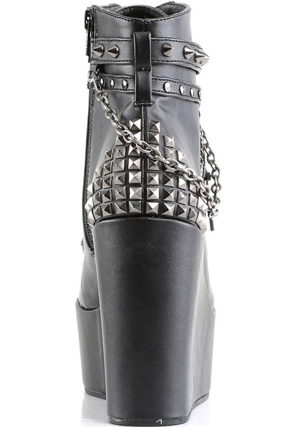POISON-101 [Black] | PLATFORM BOOTS [PREORDER] - Image 4