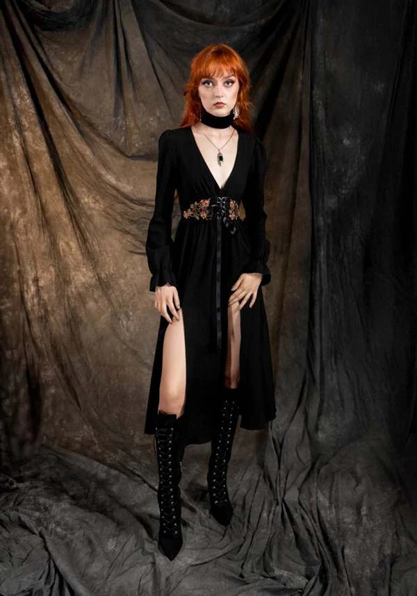 Poisoned Petal | MIDI DRESS - Image 3