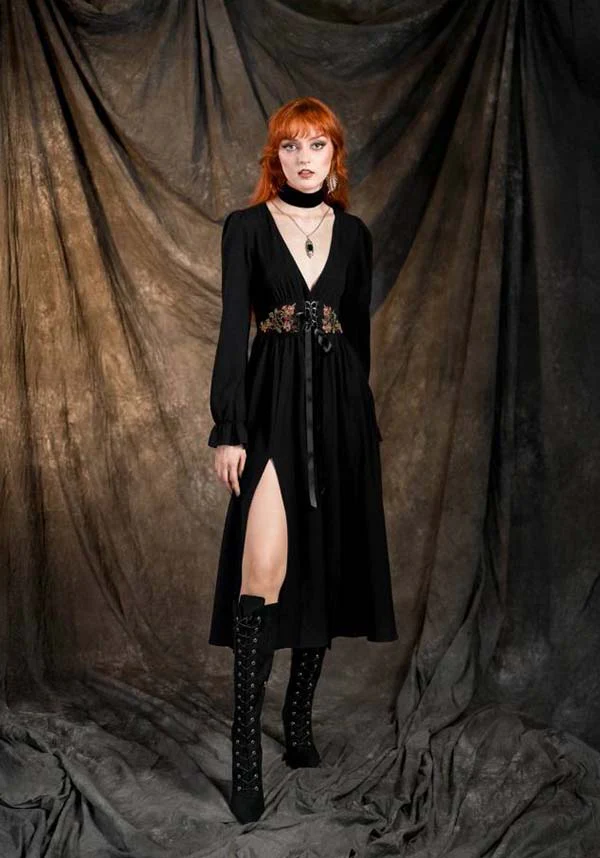 Poisoned Petal | MIDI DRESS - Image 5