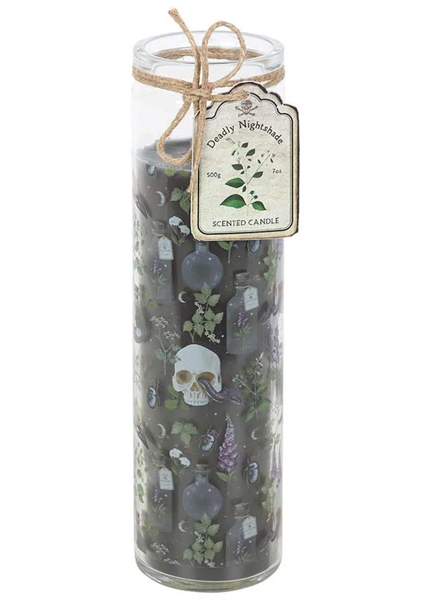 Poisonous Plants [Deadly Nightshade] | TUBE CANDLE - Image 2