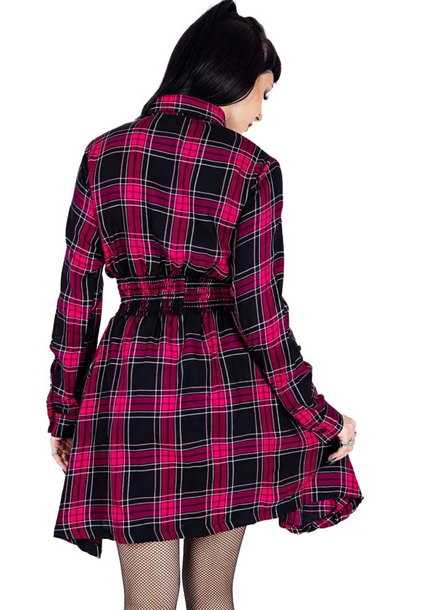Prairie [Dark Pink Check] | DRESS* - Image 4