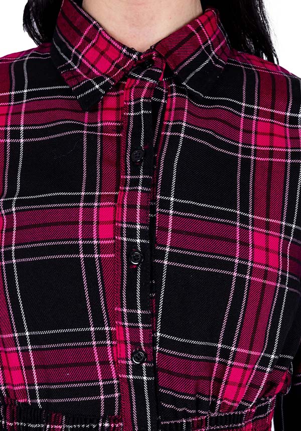 Prairie [Dark Pink Check] | DRESS* - Image 6