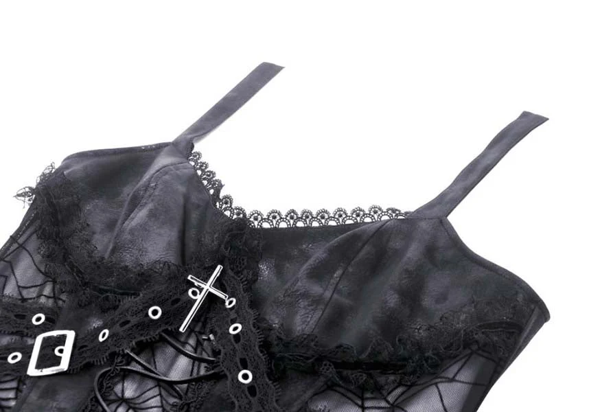 Punk Spider Mesh | DRESS - Image 16