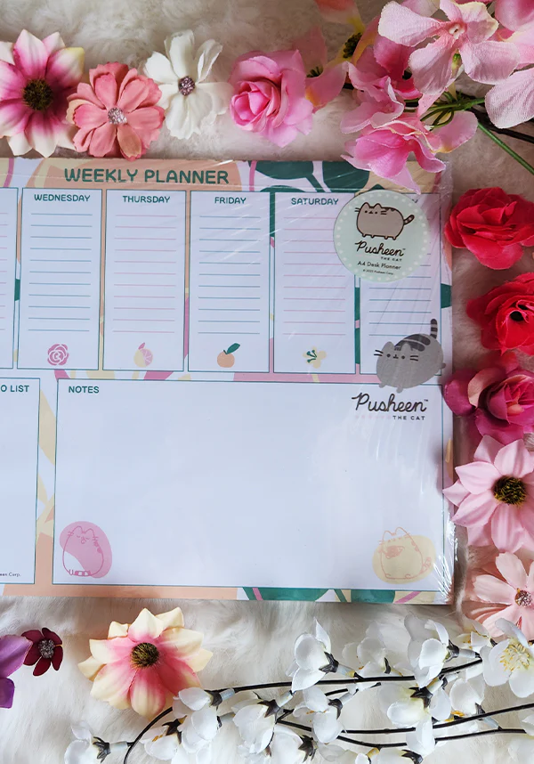 Pusheen: Botanical | A4 DESK PAD - Image 5