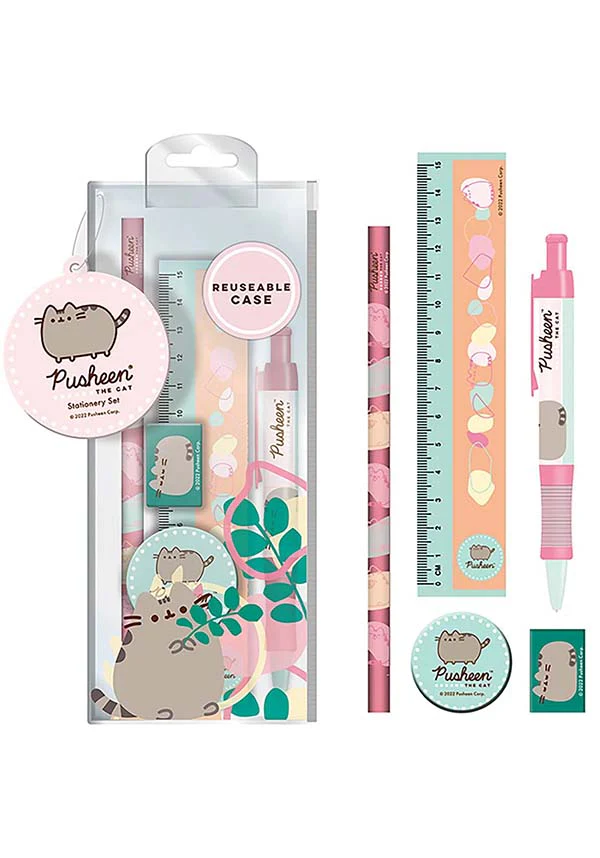 Pusheen: Botanical  | STATIONERY SET - Image 2