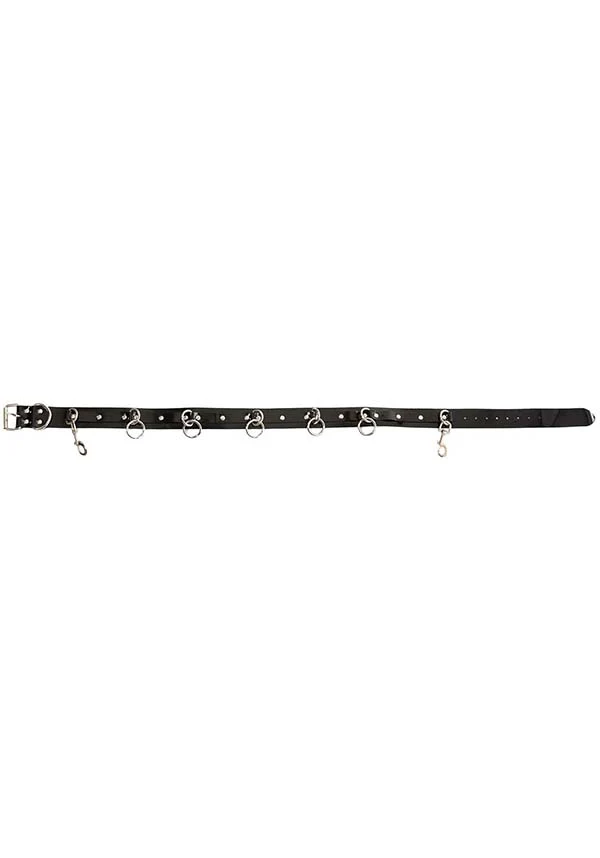 PVC Bondage [Black Patent] | BELT - Image 3
