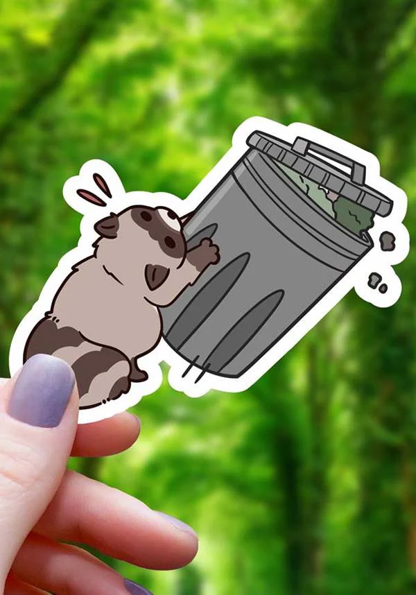 Raccoon vs Trash | STICKER