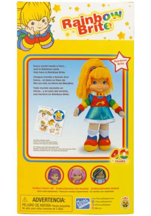Rainbow Brite: 12" Threaded Hair | PLUSH DOLL - Image 4