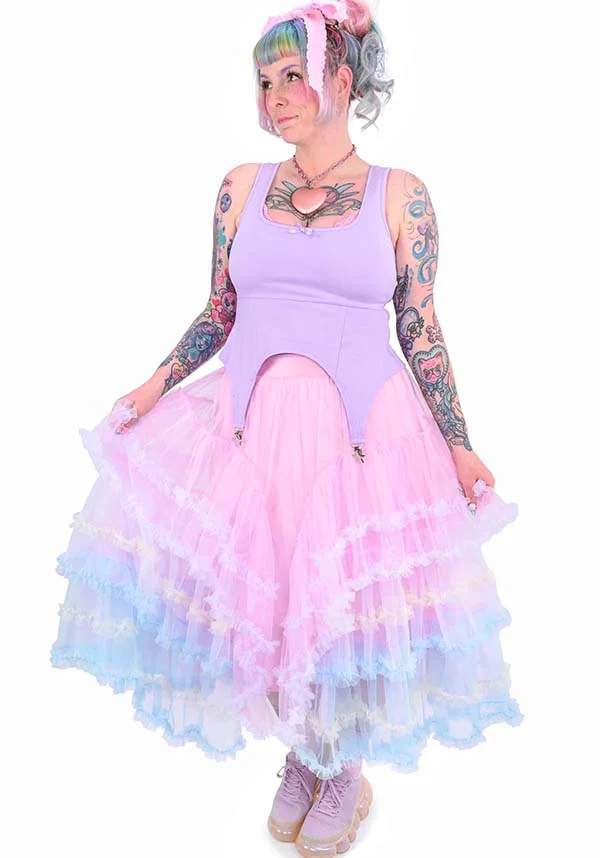 Rainbow Ruffle | MAXI SKIRT - Image 3