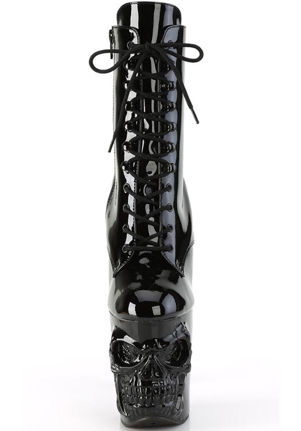 RAPTURE-1020 [Black Patent] | PLATFORM HEELS [PREORDER] - Image 2