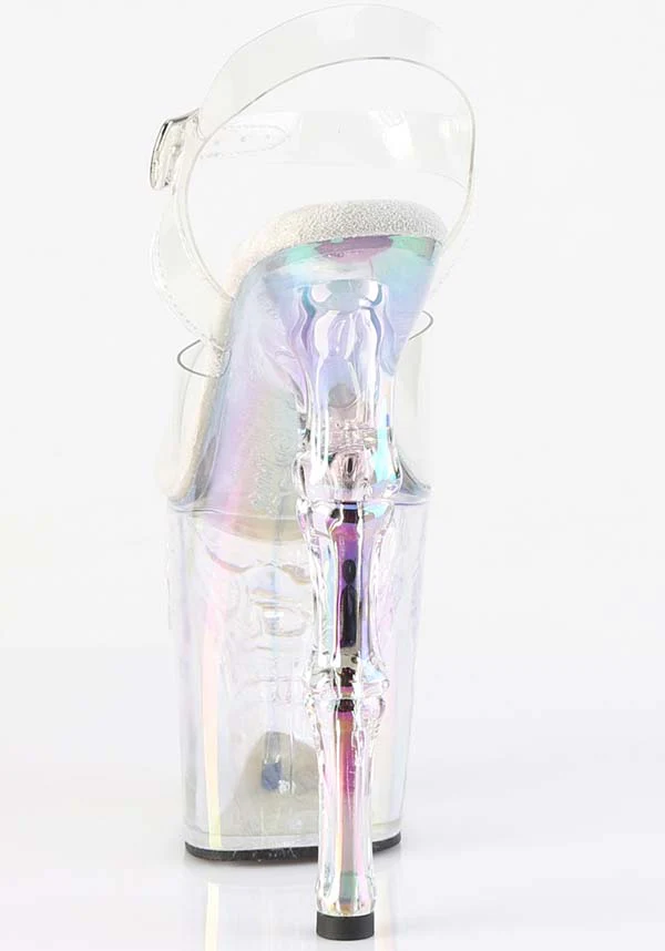 RAPTURE-808HT [Clear] | PLATFORM HEELS [PREORDER] - Image 3