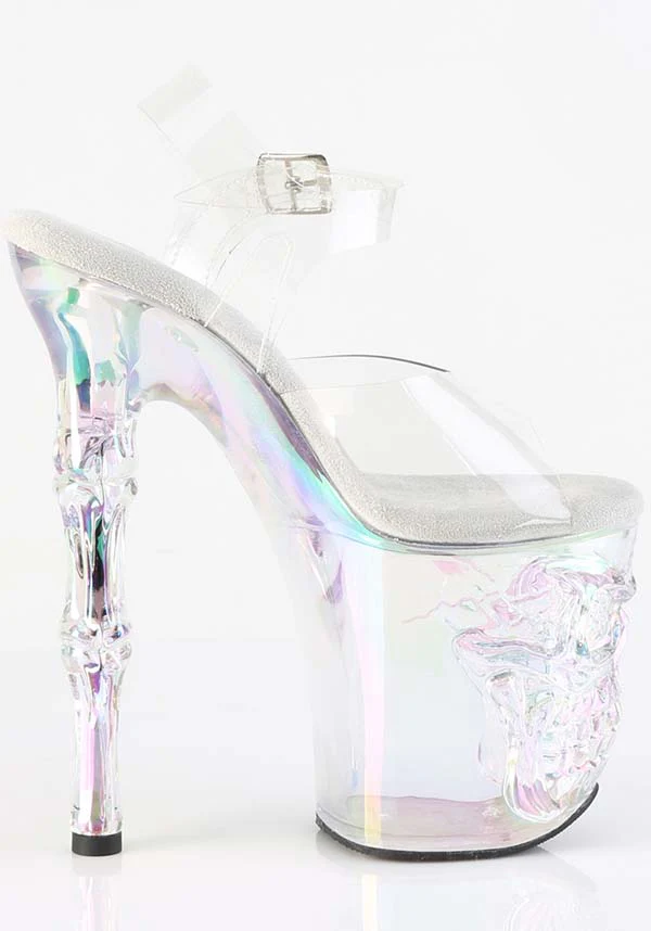 RAPTURE-808HT [Clear] | PLATFORM HEELS [PREORDER] - Image 4
