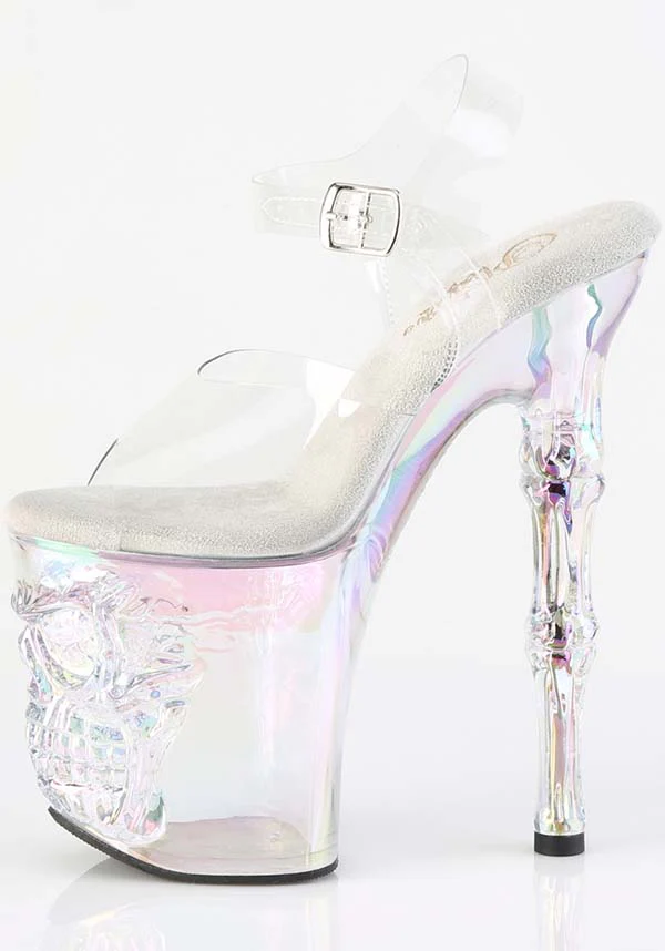 RAPTURE-808HT [Clear] | PLATFORM HEELS [PREORDER] - Image 5