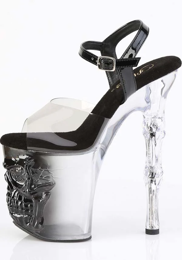 RAPTURE-808T-1 [Smoke Black] | PLATFORM HEELS [PREORDER] - Image 5