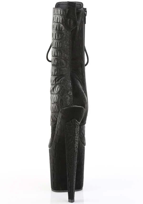 RAZZLE-1040WR [Black] | PLATFORM BOOTS [PREORDER] - Image 4
