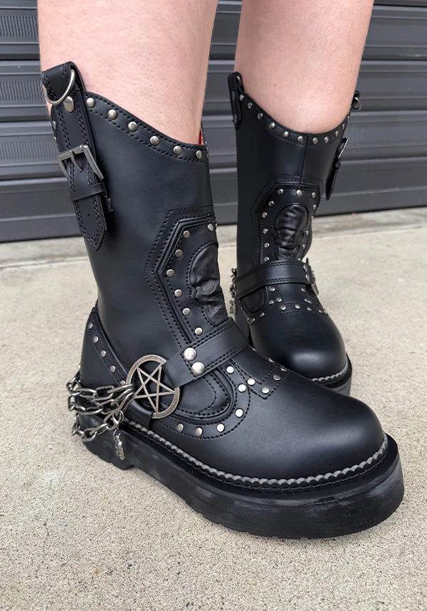 REBEL-56 [Black] | BOOTS [PREORDER] - Image 3