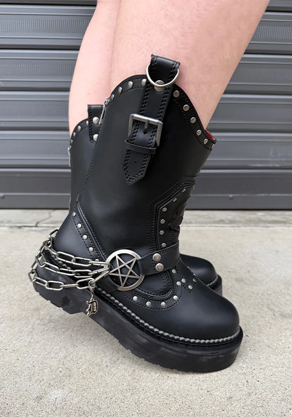 REBEL-56 [Black] | BOOTS [PREORDER] - Image 6