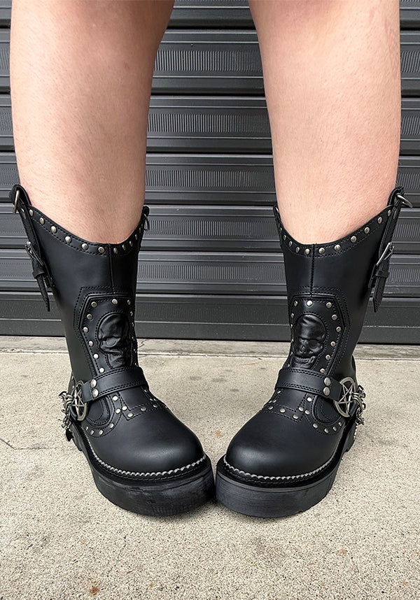 REBEL-56 [Black] | BOOTS [PREORDER] - Image 7