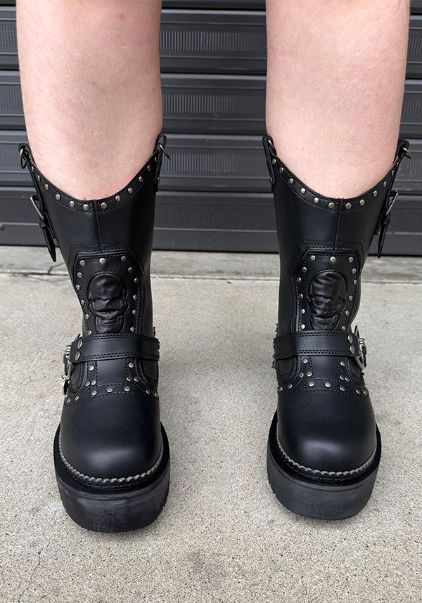 REBEL-56 [Black] | BOOTS [PREORDER] - Image 5
