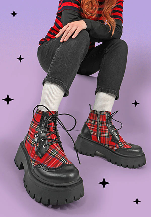 Red Tartan | BOOTS