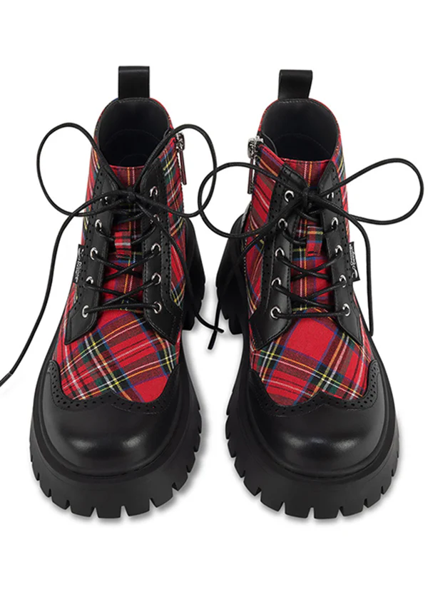 Red Tartan | BOOTS - Image 2