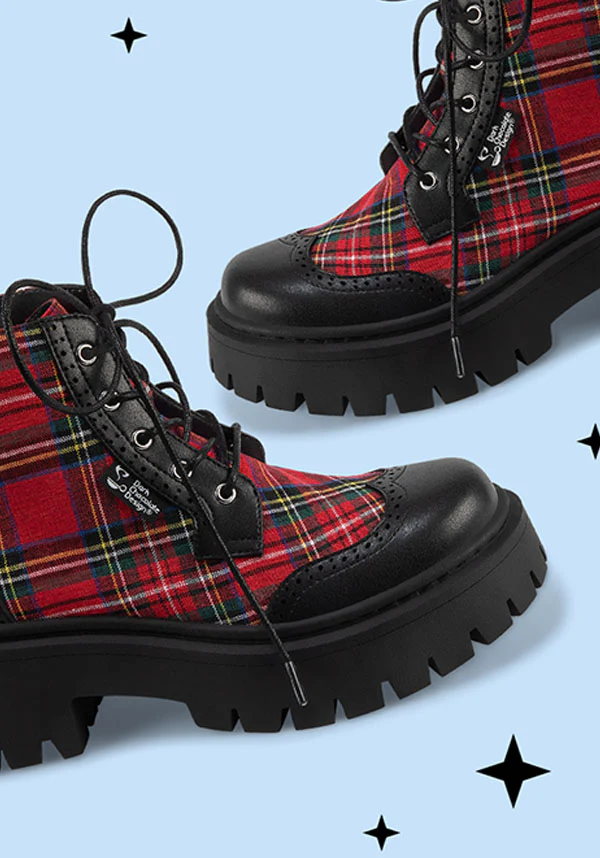 Red Tartan | BOOTS - Image 3