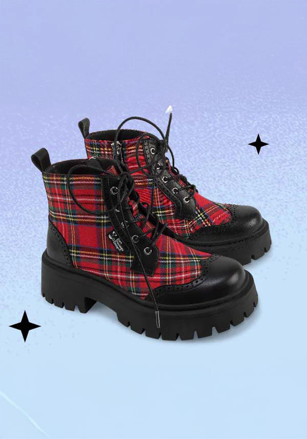 Red Tartan | BOOTS - Image 4