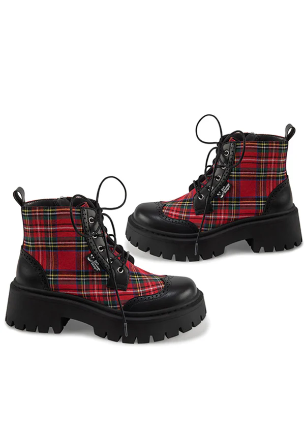Red Tartan | BOOTS - Image 7