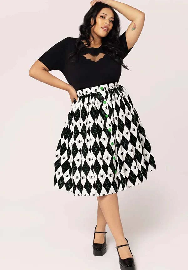 Regina [Black/White] | SKIRT* - Image 2