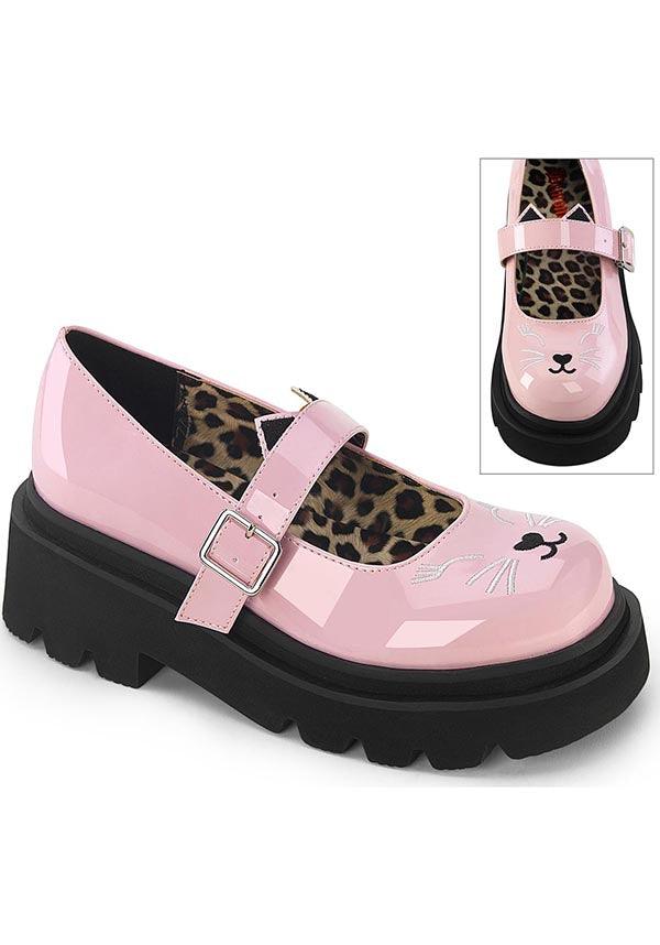RENEGADE-56 [Baby Pink Patent] | FLATS (DAMAGED)**