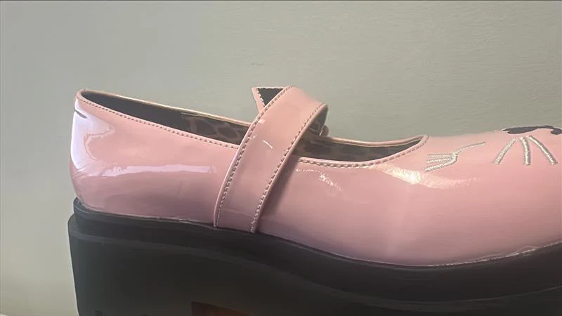 RENEGADE-56 [Baby Pink Patent] | FLATS (DAMAGED)** - Image 9