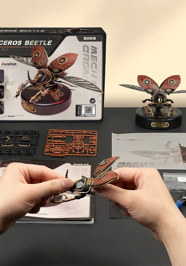Rhino Beetle | MODEL DIY 3D PUZZLE - Image 5