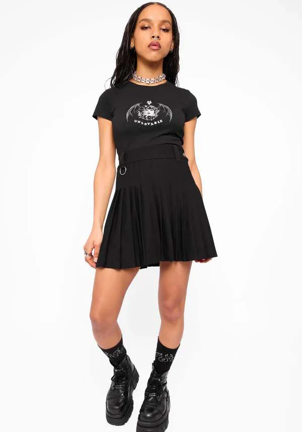 Rochelle | PLEATED MINI SKIRT - Image 2