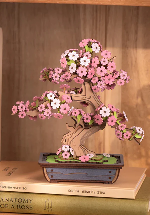 Sakura Bonsai | 3D WOODEN PUZZLE - Image 3
