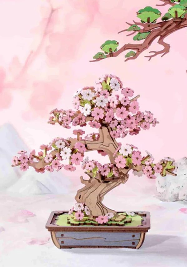 Sakura Bonsai | 3D WOODEN PUZZLE - Image 4