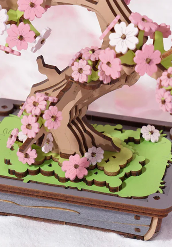 Sakura Bonsai | 3D WOODEN PUZZLE - Image 5