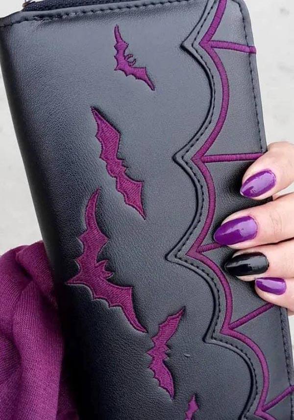 Salem Bat [Purple/Black] | WALLET - Image 2