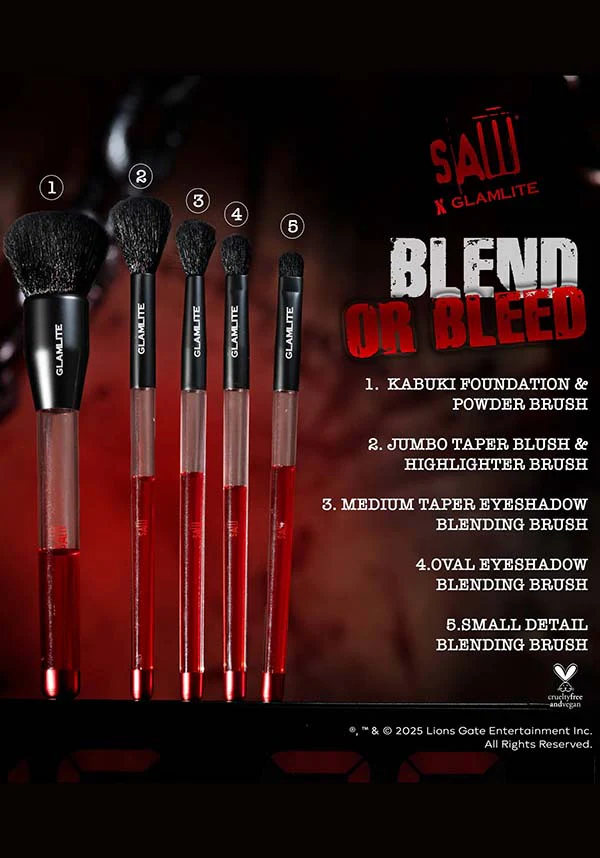 SAW x Glamlite | BRUSH SET - Image 4