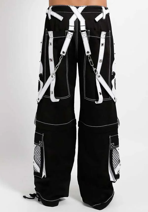 Scare [Black/White] | PANTS - Image 9