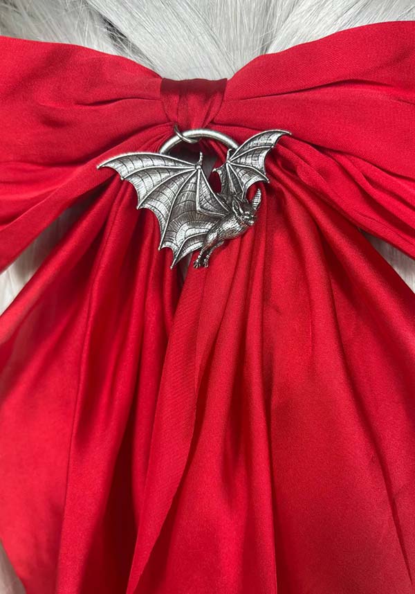 Screechers Of The Night [Red] | HAIR BOW - Image 3