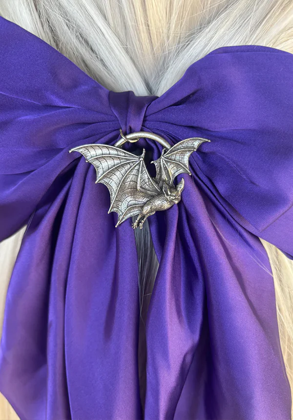 Screechers Of The Night [Purple] | HAIR BOW - Image 2