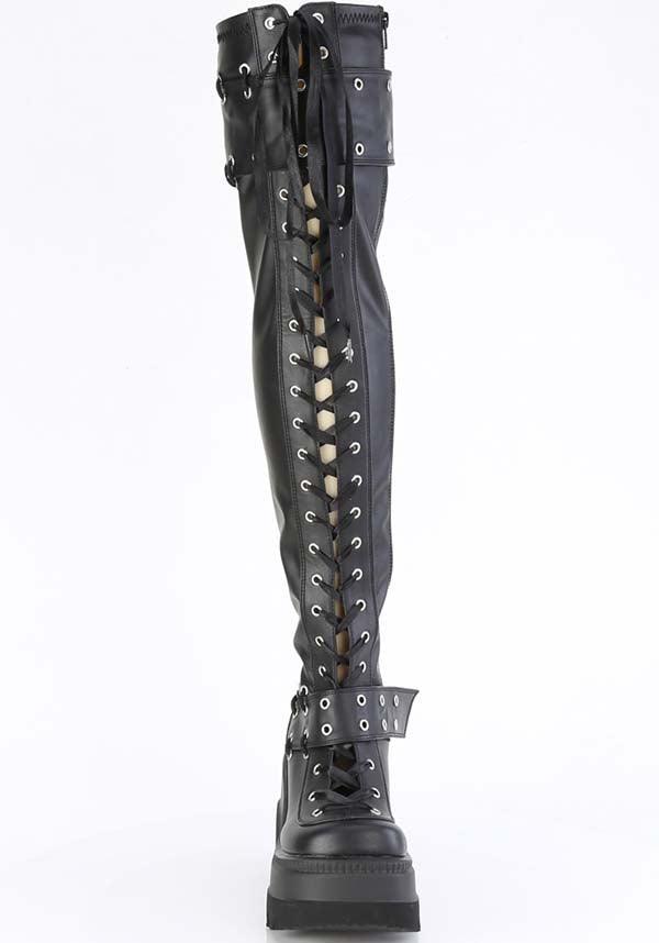 SHAKER-325 [Black] | PLATFORM BOOTS [PREORDER] - Image 2