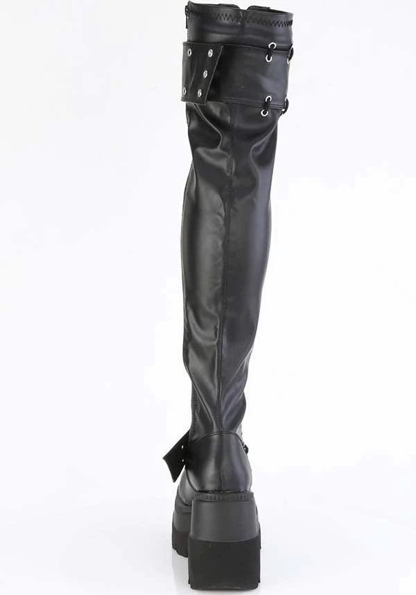 SHAKER-325 [Black] | PLATFORM BOOTS [PREORDER] - Image 4