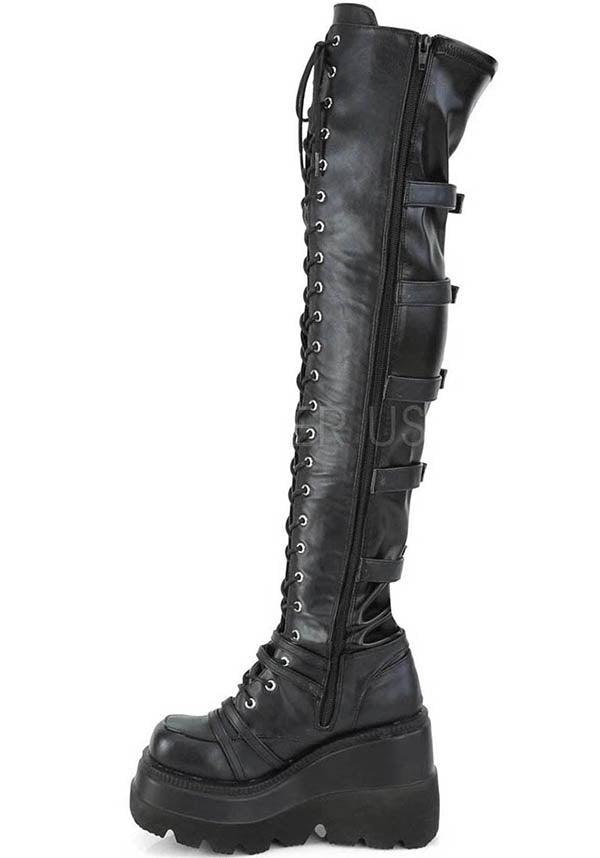 SHAKER-350 [Black] | PLATFORM BOOTS [PREORDER] - Image 3
