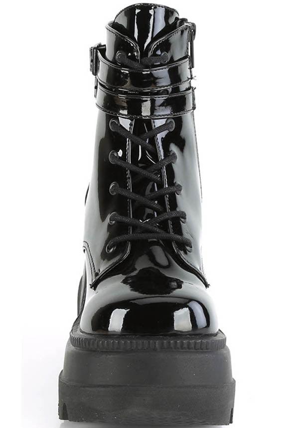 SHAKER-52 [Black Patent] | PLATFORM BOOTS [IN STOCK] - Image 2