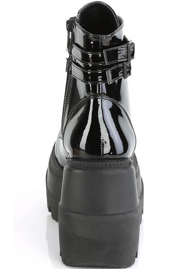 SHAKER-52 [Black Patent] | PLATFORM BOOTS [IN STOCK] - Image 4