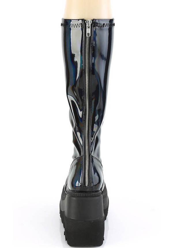 SHAKER-65 [Black Holo] | PLATFORM BOOTS [PREORDER] - Image 4