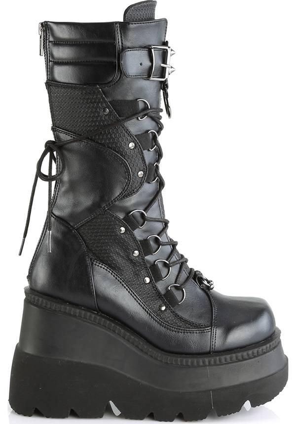 SHAKER-70 [Black] | PLATFORM BOOTS [IN STOCK] - Image 5