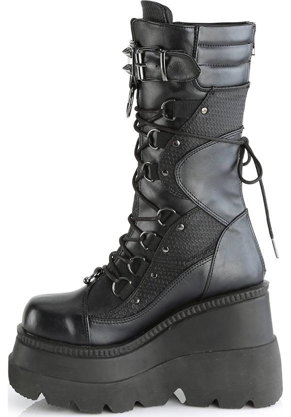 SHAKER-70 [Black] | PLATFORM BOOTS [PREORDER] - Image 3