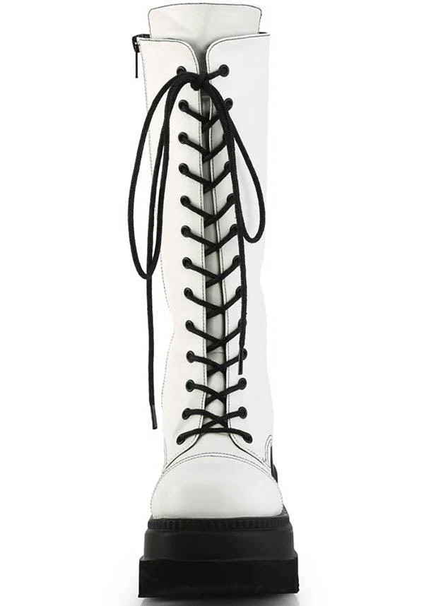 SHAKER-72 [White] | PLATFORM BOOTS [PREORDER] - Image 2